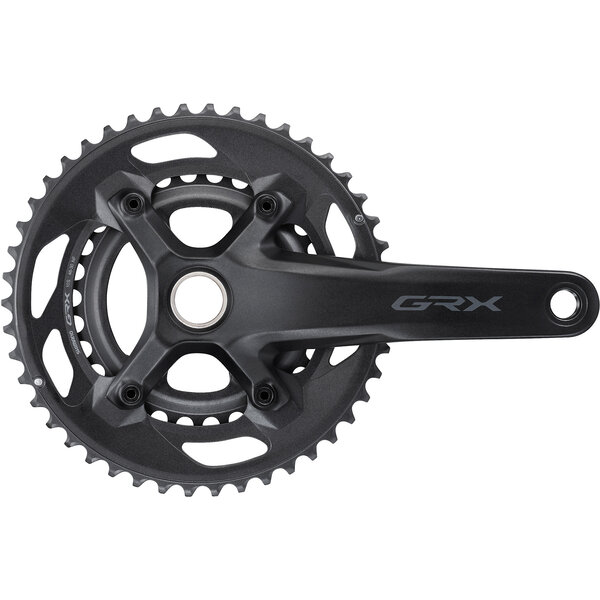 Shimano Shimano GRX FC-RX600 Chainset 46 / 30, Double, 10-Speed, 2 Piece Design, Black