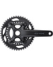 Shimano Shimano GRX FC-RX600 Chainset 46 / 30, Double, 10-Speed, 2 Piece Design, Black