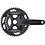 Shimano Shimano GRX FC-RX600 Chainset 46 / 30, Double, 10-Speed, 2 Piece Design, Black