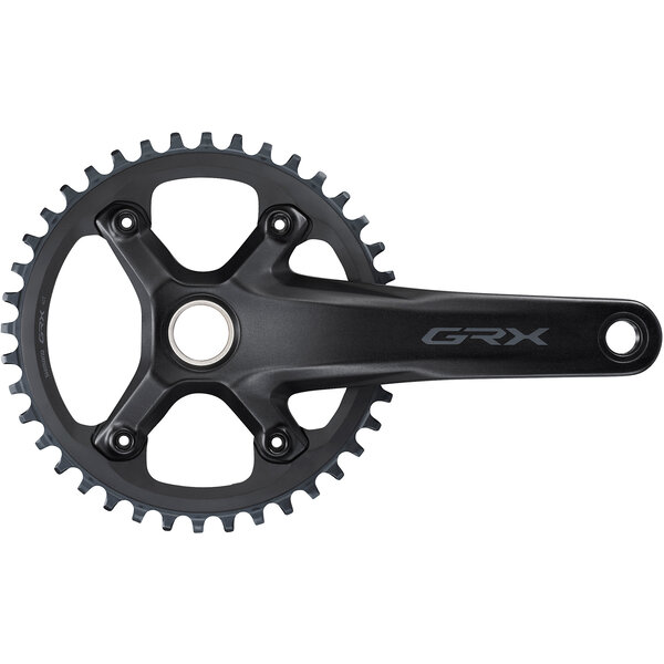 Shimano Shimano GRX FC-RX600 Chainset 40T, Single, 11-Speed, 2 Piece Design Black