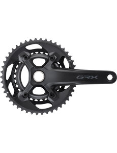 Shimano Shimano GRX FC-RX600 Chainset 46 / 30, Double, 11-Speed, 2 Piece Design, Black