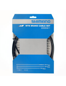 Shimano Shimano MTB Brake Cable Set With Stainless Steel Inner Wire, Black