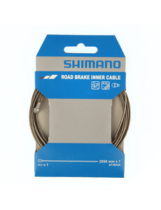 Shimano Shimano Road Stainless Steel Inner Brake Wire,1.6 X 2050 mm, Single