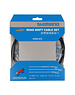 Shimano Shimano Road Gear Cable Set, Polymer Coated Inners, Black
