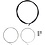Shimano Shimano Road Gear Cable Set, Steel Inner Wire, SIS Outer And Outer Caps Black