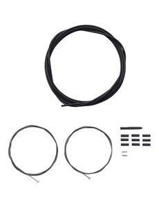 Shimano Shimano MTB Gear Cable Set, OPTISLICK Coated Stainless Steel Inners, Black