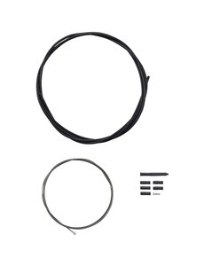 Shimano Shimano MTB Gear Cable Set For Rear Only, OPTISLICK Coated Stainless Steel Inners, Black