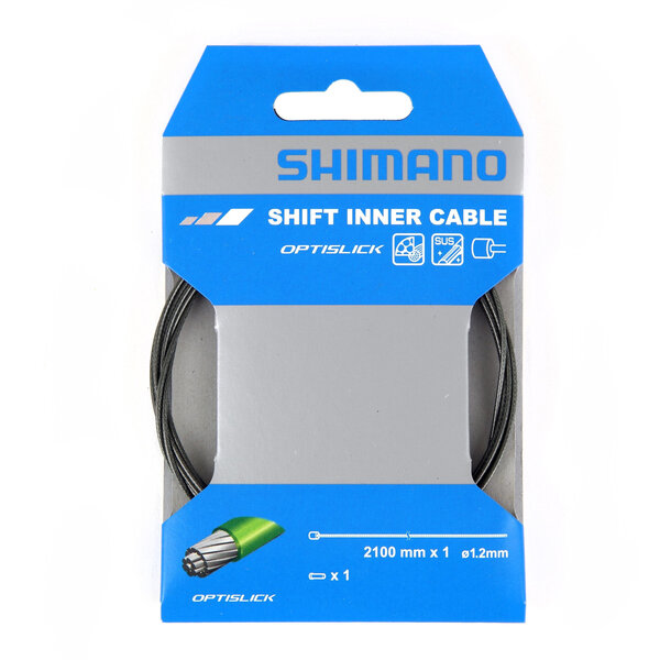 Shimano Shimano Road / MTB OPTISLICK Coated Gear Inner, 1.2 mm X 2100 mm, Single