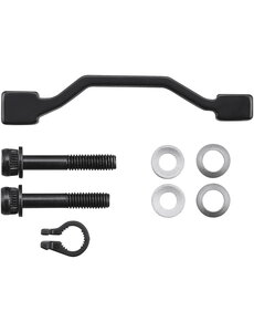 Shimano Shimano Disc Adapter For Post Mount Calliper, For Post 200mm Fork/Frame, For 220mm Rotor