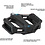 Shimano Shimano PD-EF202 MTB Flat Pedals, Black
