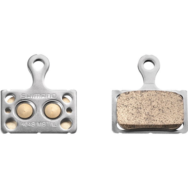 Shimano Shimano K04S-MX Disc Pads And Spring, Metal Sintered Pad, Steel Back