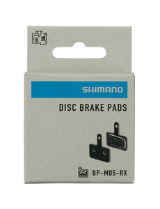 Shimano Shimano M05-RX Disc Pads And Spring, Resin Pad, Steel Back