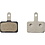 Shimano Shimano M05-RX Disc Pads And Spring, Resin Pad, Steel Back