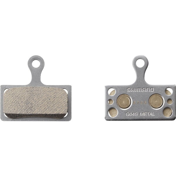 Shimano Shimano G04S-RX Disc Pads And Spring, Metal Sintered Pad, Steel Back