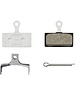 Shimano Shimano G05A-RX Disc Pads And Spring, Resin Pad, Alloy Back