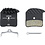 Shimano Shimano H03A-RF Disc Pads And Spring, Resin Pad, Alloy Back, Cooling Fins