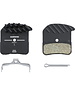Shimano Shimano H03A-RF Disc Pads And Spring, Resin Pad, Alloy Back, Cooling Fins