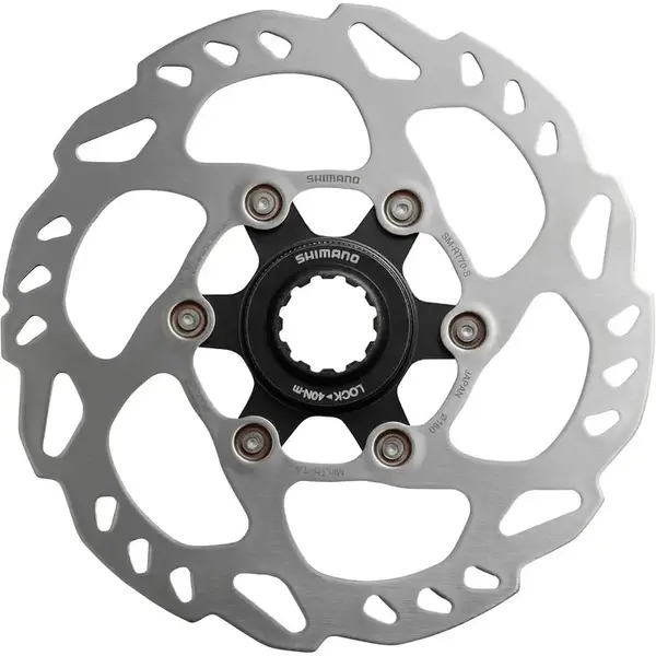 Shimano Shimano 105 SM-RT70 Center Lock Disc Rotor With Internal Lockring, Ice Tech, 140 mm