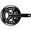 Shimano Non-Series Road FC-RS510 Double Chainset, For 135/142 mm Axle, Black