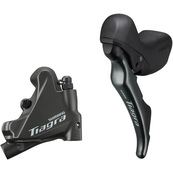 Shimano Shimano Tiagra ST-4720 STI Bled With BR-4770 Flat Mount Calliper