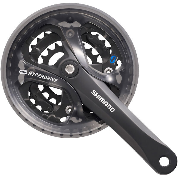 Shimano Shimano Acera FC-M361 Chainset, Square Taper - 175 mm Black