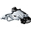 Shimano Shimano Acera FD-T3000-2 Front Mech, 9-Speed Double, Top Swing, Dual Pull, Multi Fit