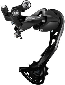 Shimano Shimano Alivio RD-M3100 Rear Derailleur, 9-Speed, Shadow Design, SGS Long Cage