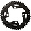 Shimano Shimano Alivio FC-T4060 9 Speed Triple Outer Chainring For C/Guard, 48T, Black