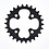 Shimano Shimano Alivio FC-T4010 9 Speed Triple Inner Chainring, 26T With Chain Protector