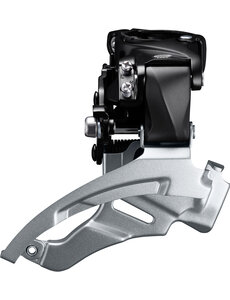 Shimano Shimano Altus FD-M2000 9-Speed Hybrid Front Derailleur, Dual-Pull