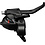 Shimano Shimano Altus ST-EF41 EZ Fire Plus STI Set For V-Brakes, 2-Finger Lever, Black