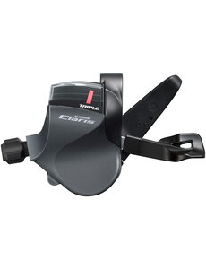 Shimano Shimano Claris SL-R2030 8-Speed Road Flat Bar Levers, Triple