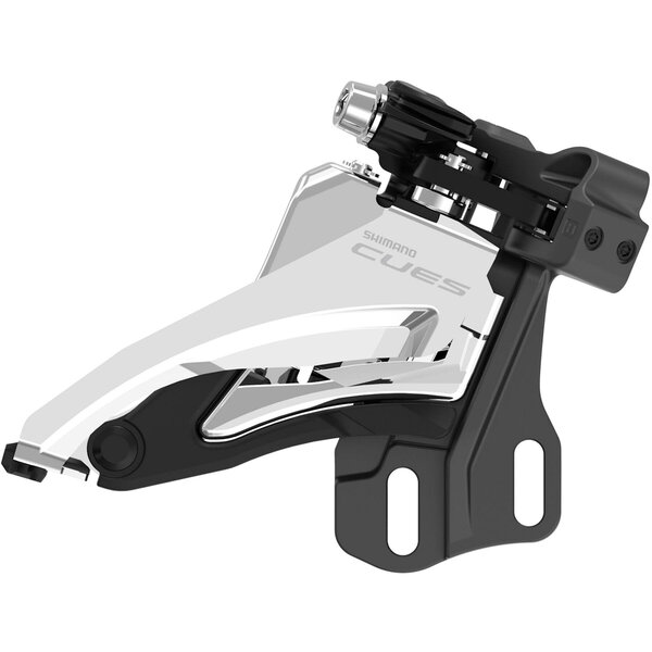 Shimano Shimano CUES FD-U6000-E Double Front Derailleur 10/11-Speed, E-Type Mount, Side Swing