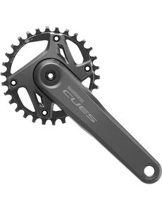 Shimano Shimano CUES FC-U6000-1 2 Piece Design Chainset, For 9/10/11-Speed, 55mm C/L, 165mm, 30T