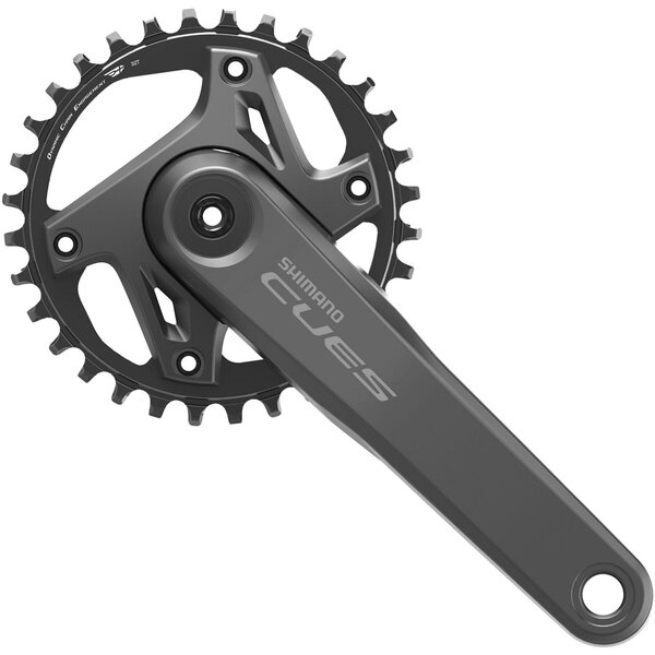 Shimano Shimano CUES FC-U6000-1 2 Piece Design Chainset, For 9/10/11-Speed, 55mm C/L, 165mm, 32T