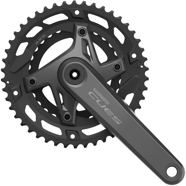 Shimano Shimano CUES FC-U6000 2 Piece Design Chainset, For 9/10-Speed