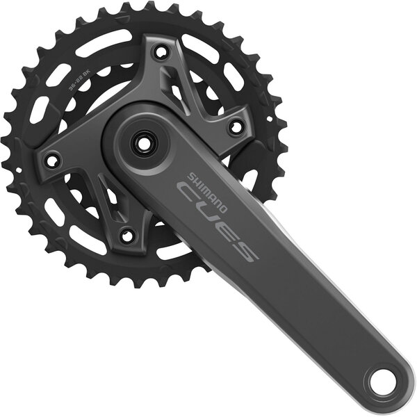 Shimano Shimano CUES FC-U6000 2 Piece Design Chainset, For 9/10/11-Speed, 36/22T, Boost