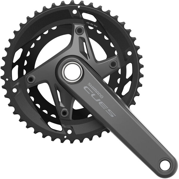 Shimano Shimano CUES FC-U6010 HollowTech II Chainset, For 11-Speed, 46/32T