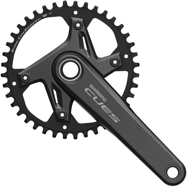 Shimano Shimano CUES FC-U6030-1 2 Piece Design Chainset, For 9/10/11-Speed, 175mm, 40T