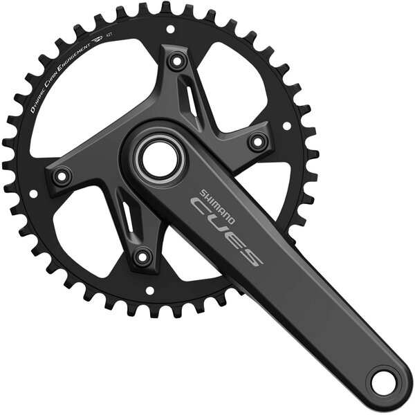 Shimano Shimano CUES FC-U6030-1 2 Piece Design Chainset, For 9/10/11-Speed, 165mm, 42T