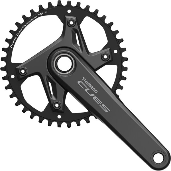 Shimano Shimano CUES FC-U6040-1 2 HollowTech II Chainset, For 9/10/11-Speed, 172.5mm, 40T
