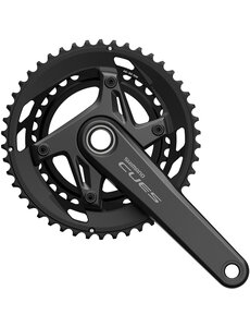 Shimano Shimano CUES FC-U6040-2 2 HollowTech II Chainset, For 9/10-Speed, 172.5mm, 46-32T