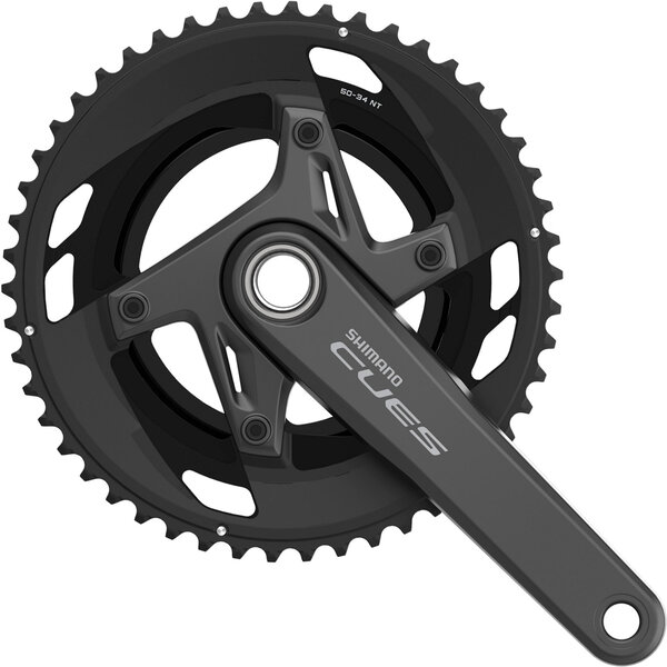 Shimano Shimano CUES FC-U6040-2 2 HollowTech II Chainset, For 9/10-Speed, 172.5mm, 50-34T