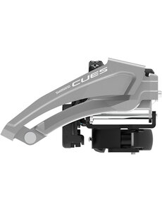 Shimano Shimano CUES FD-U4010-L Double Front Derailleur 9-Speed, Low Clamp, Top Swing