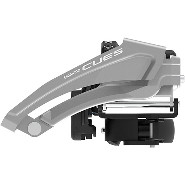 Shimano Shimano CUES FD-U4010-L Double Front Derailleur 9-Speed, Low Clamp, Top Swing