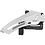 Shimano Shimano CUES FD-U6010-L Double Front Derailleur 10/11-Speed, Low Clamp, Top Swing