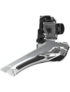 Shimano Shimano CUES FD-U6030 Double Front Derailleur 9/10-Speed, Down Swing/Pull, 28.6-34.9mm