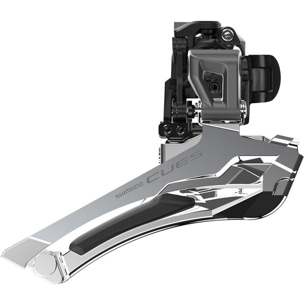 Shimano Shimano CUES FD-U6030 Double Front Derailleur 9/10-Speed, Down Swing/Pull, 28.6-34.9mm