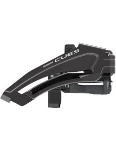 Shimano Shimano CUES FD-U8010-L Double Front Derailleur 10/11-Speed, Low Clamp, Top Swing