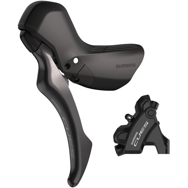 Shimano Shimano CUES BL-U6030 Hydraulic Disc Brake Lever Bled With BR-U6030 Calliper, Left Rear